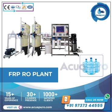 FRP RO Plant Manufacturer in Ahmedabad, India