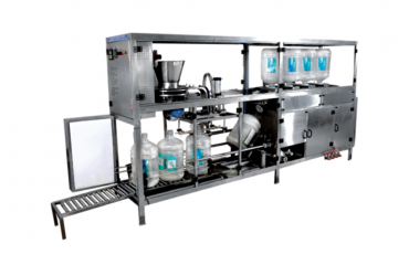 Fully Auto Jar Washing and Filling Machine in Ahmedabad, India - Acuapuro Water