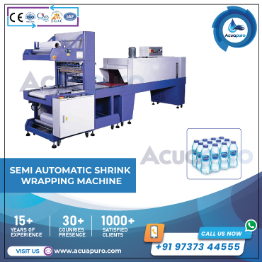 Semi Automatic Shrink Wrapping Machine in Ahmedabad