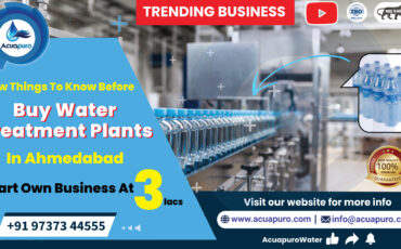 Water Treatment Plants Manufacturer in Ahmedabad, Gujarat, India - Acuapuro Water