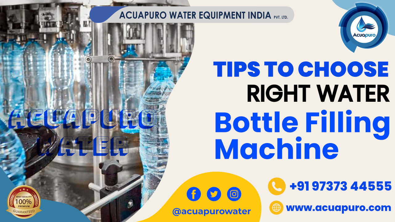 Tips To Choose Right Water Bottle Filling Machine in Ahmedabad