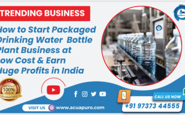 Packaged Drinking Water Bottle Plant Business in Ahmedabad