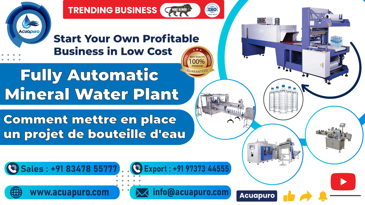 Fully Automatic Mineral Water Plant How to Set up Water Bottle Projects