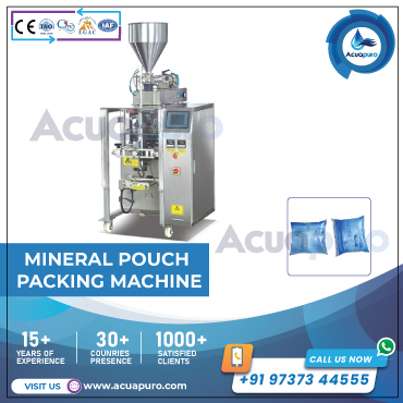 Water Pouch Packing Machine - Mineral Watre Packing Machine Manufacturer in Ahmedabad