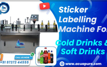 Sticker Labeling Machine For Cold Drinks Bottle in Ahmedabad