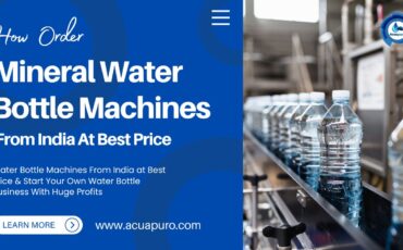 How Can We Order Water Bottle Machines From India at Best Price