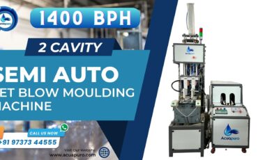 2 Cavity Semi Auto Pet Blow Molding Machine