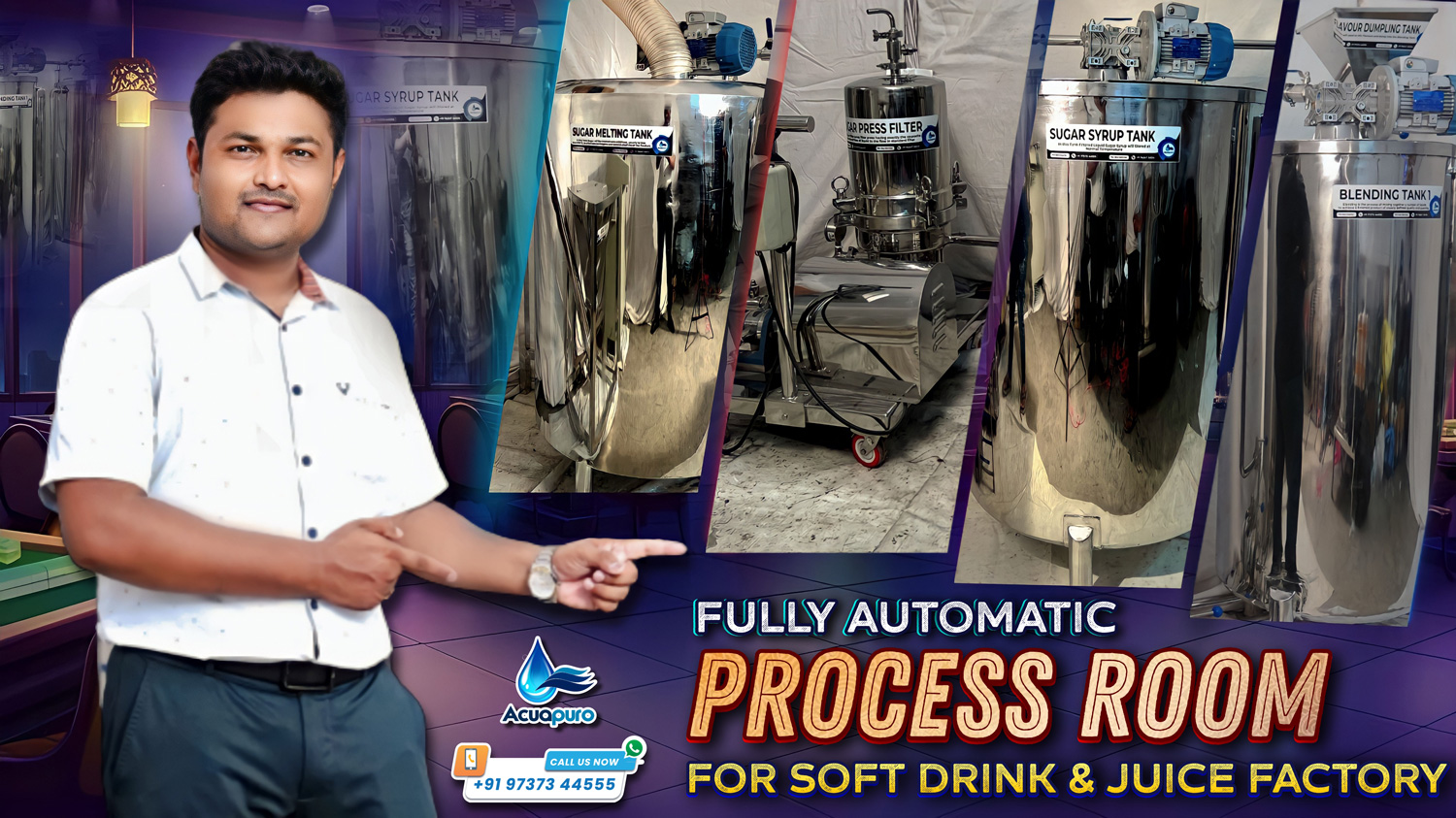 Inside the Process Room Unveiling Soft Drink and Juice Factory Automation
