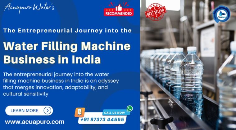 Water Filling Machine Business in India