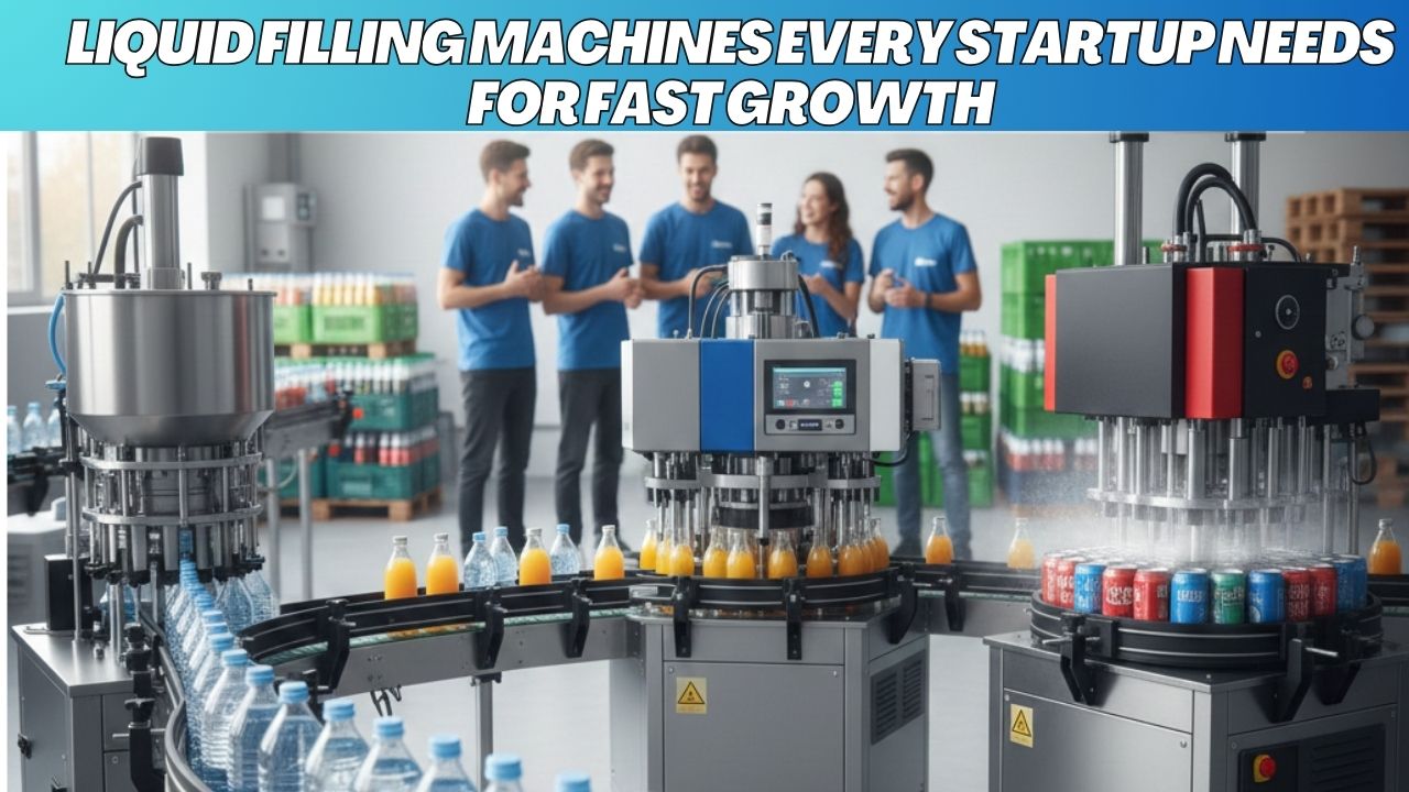 Liquid Filling Machines Every Startup Needs for Fast Growth India
