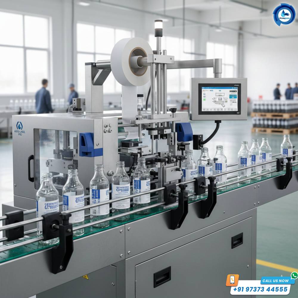 Automatic Wrap-Around Bottle Labeling Machines Automatic Wrap-Around Bottle Labeling Machines