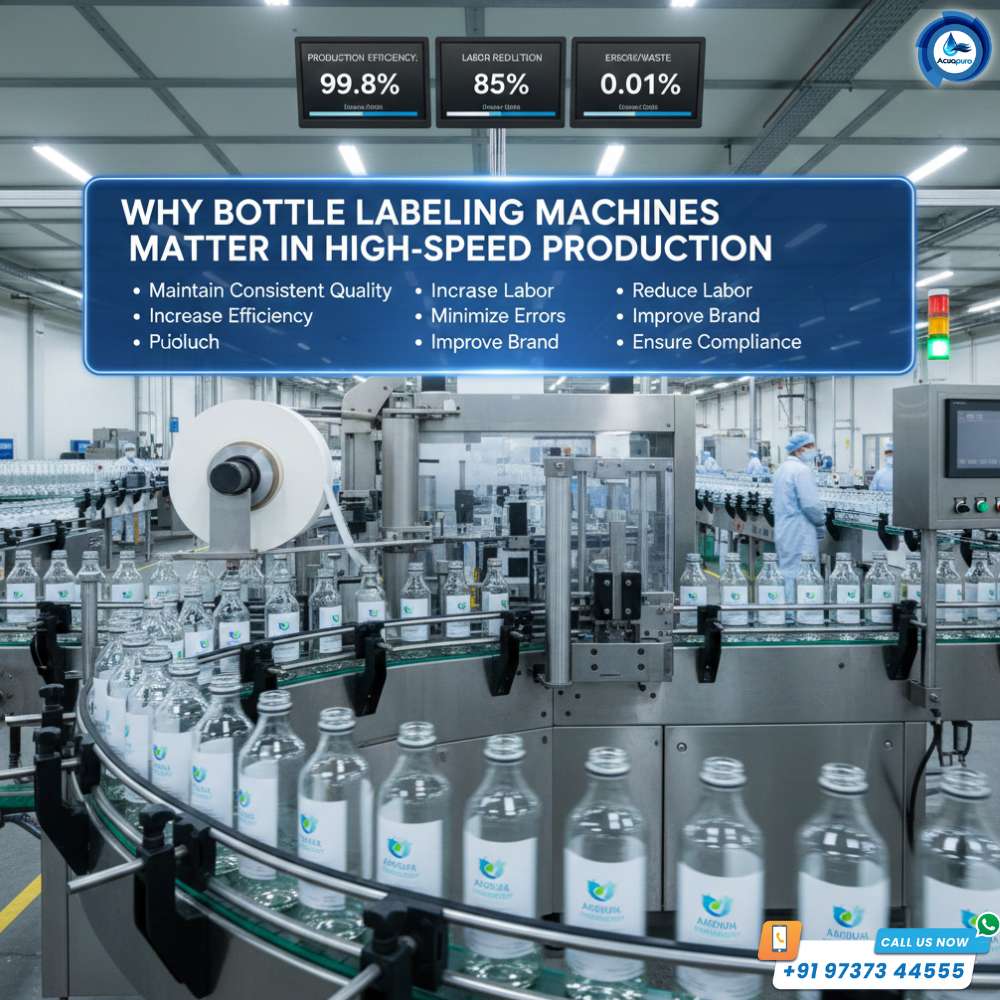 Why Bottle Labeling Machines Matter in High-Speed Production India 2026 Why Bottle Labeling Machines Matter in High-Speed Production India 2026