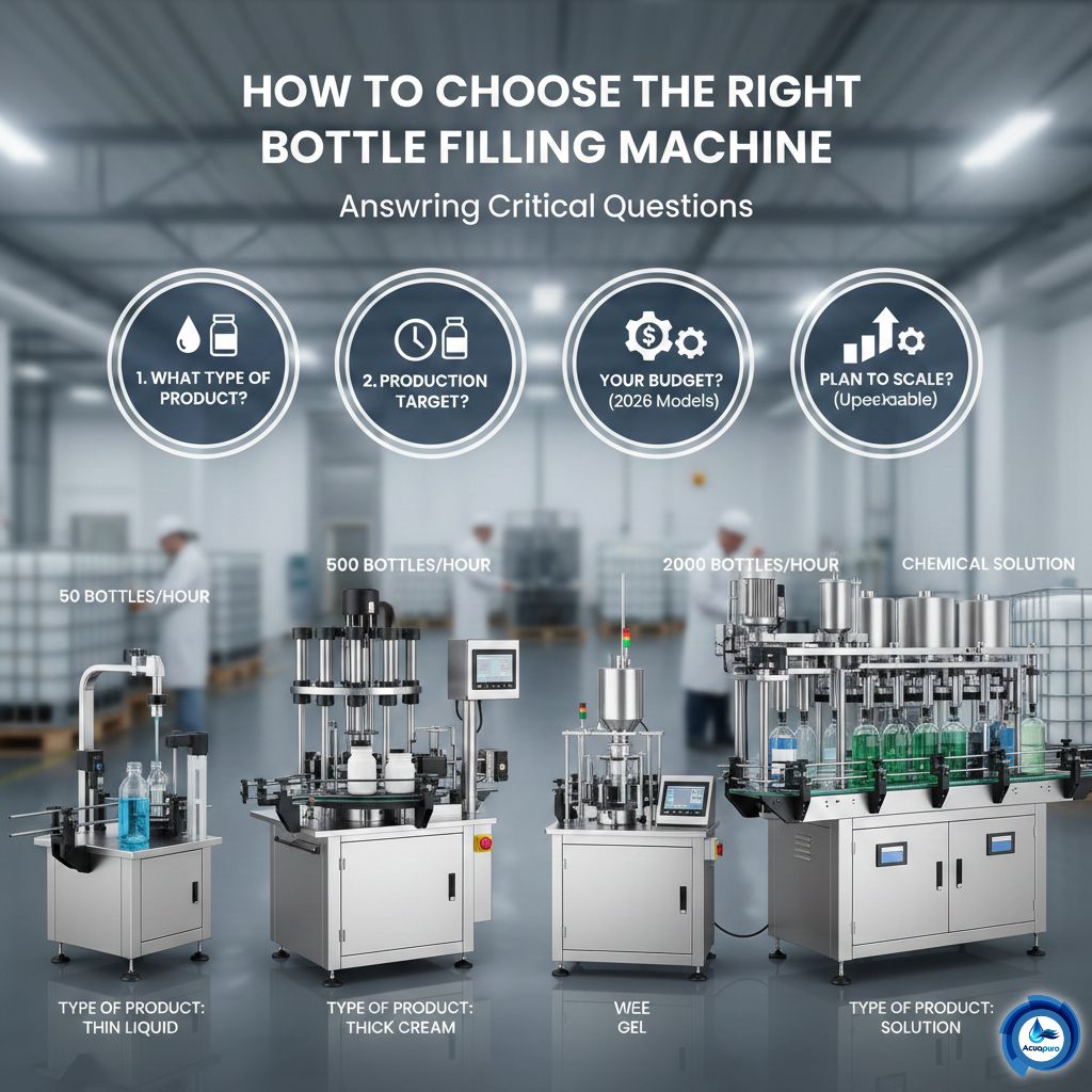 How to Choose the Right Bottle Filling Machine