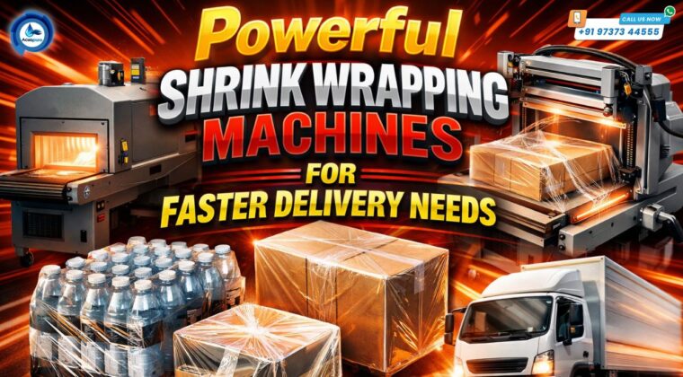 Powerful Shrink Wrapping Machines for Faster Delivery Needs