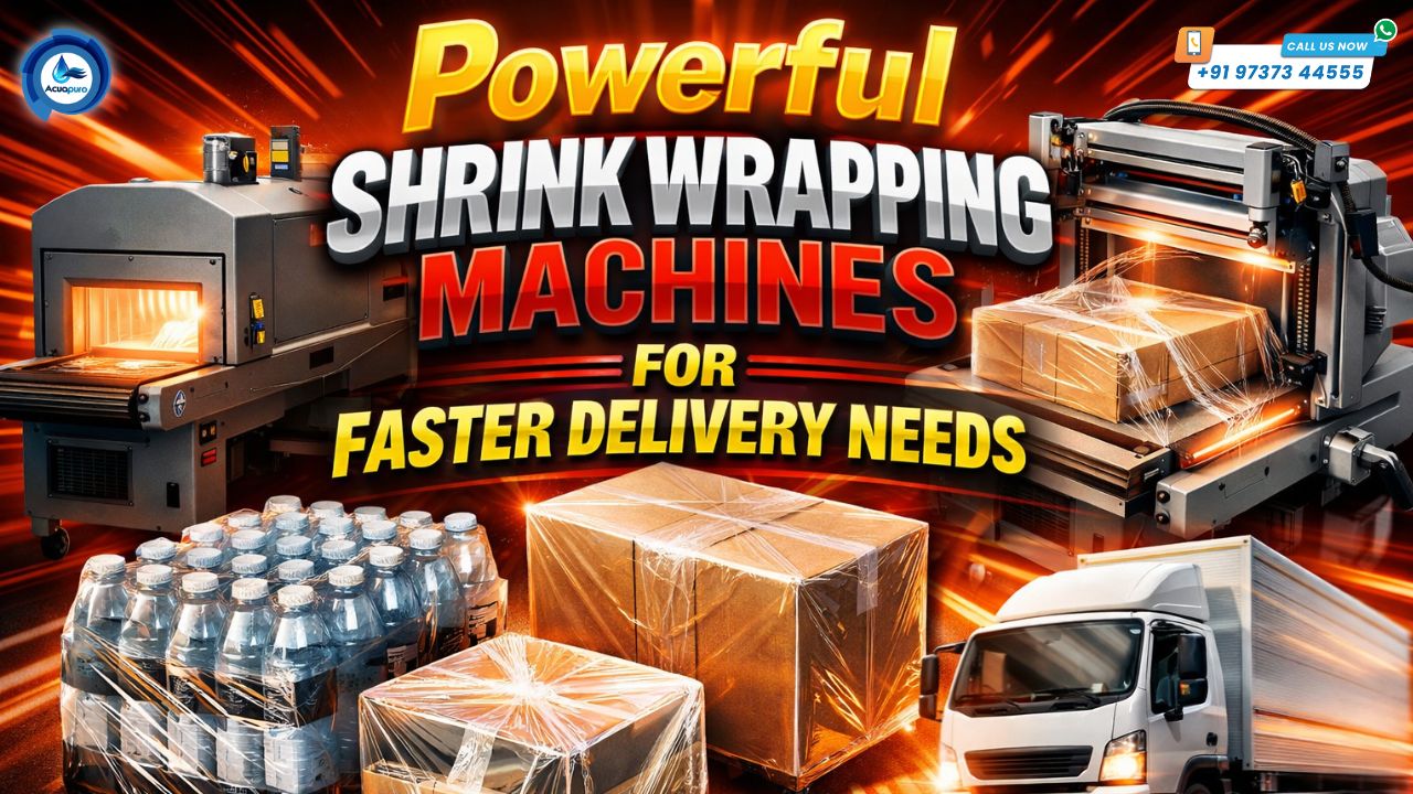 Powerful Shrink Wrapping Machines for Faster Delivery Needs