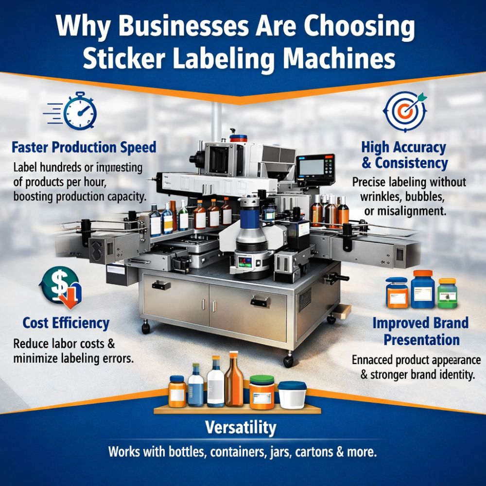 Why Businesses Are Choosing Sticker Labeling Machines 2026